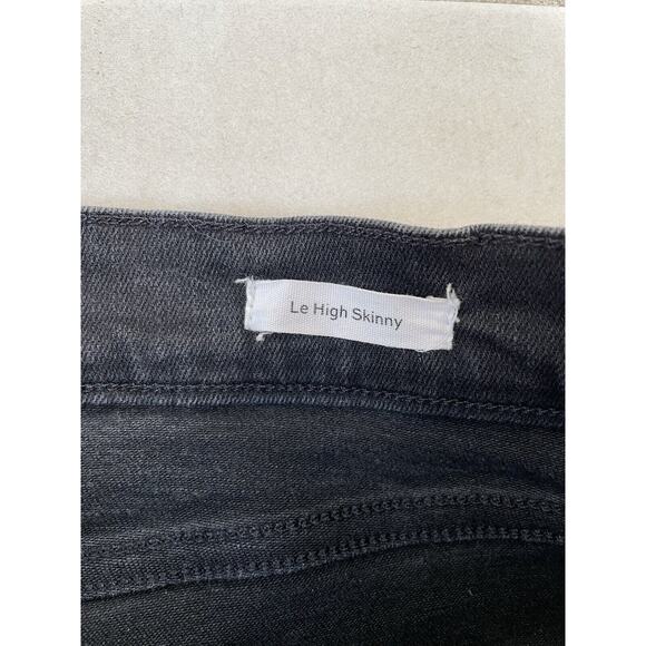 Frame Jeans Denim Le High Waist Skinny Distressed - Picture 7 of 8